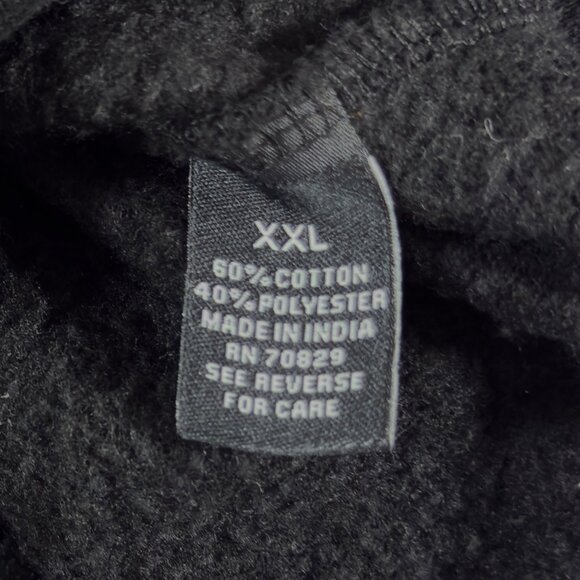 Blind Rooster Tiger Graphic Hoodie XXL Black Streetwear Japan Vibe - Picture 6 of 11